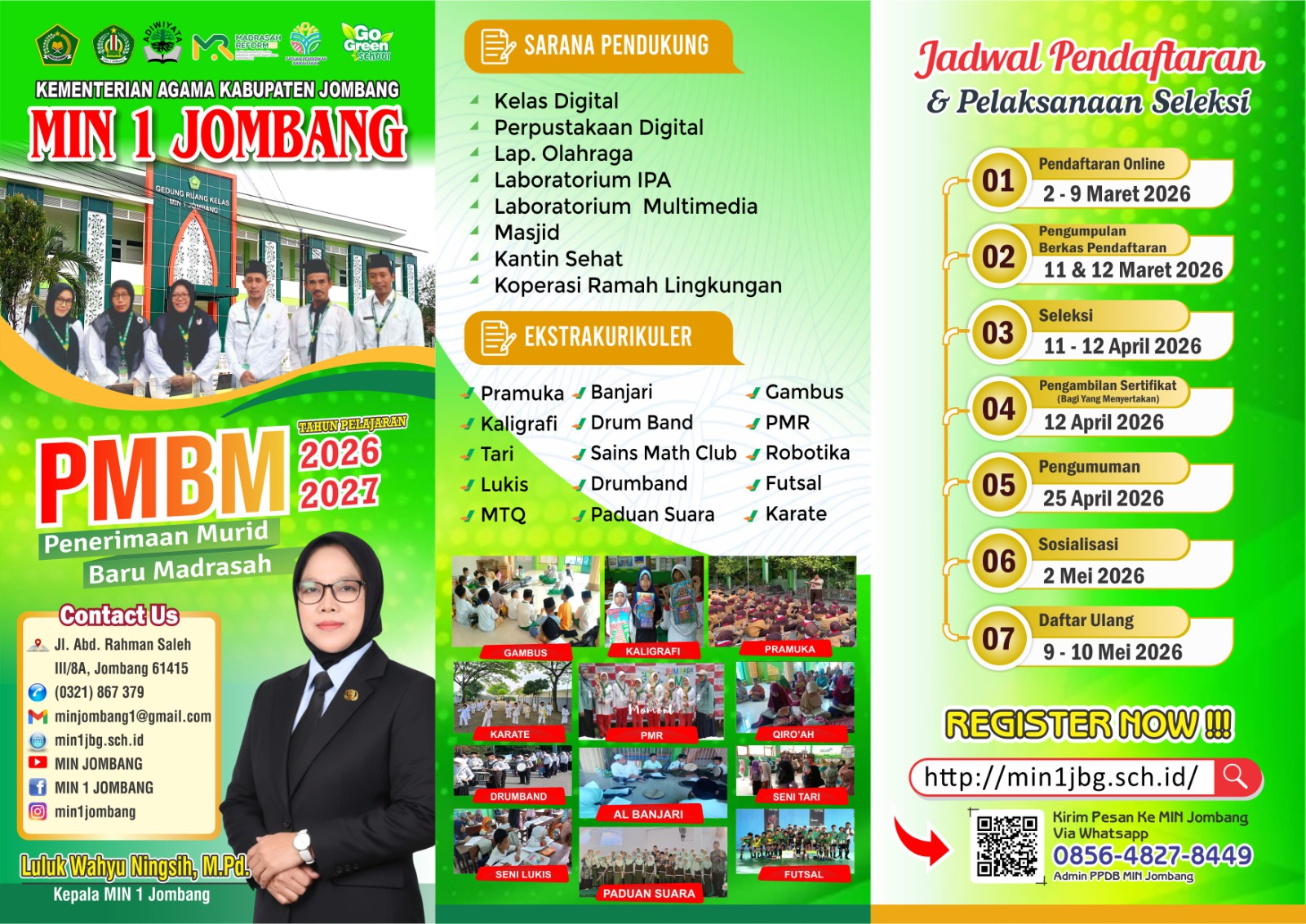 INFORMASI PMBM MIN 1 JOMBANG